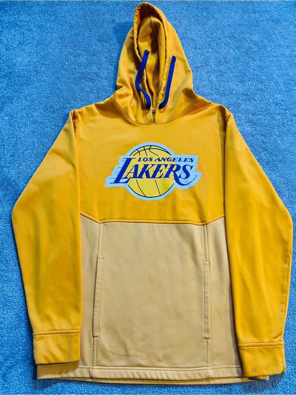 Los Angeles Lakers Gold Pullover Hoodie